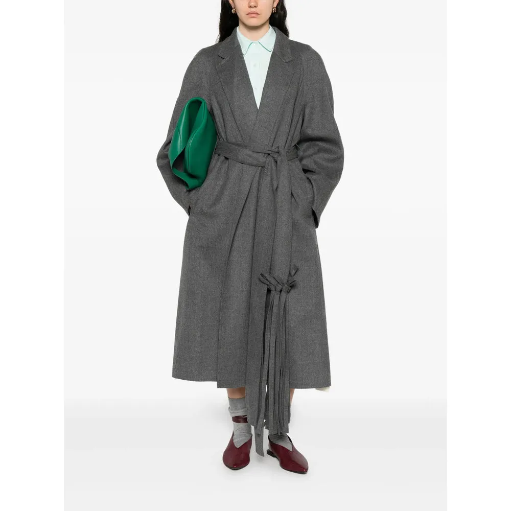 Carven Grey Wool Coat sold by Lord & Taylor product image thumbnail 3