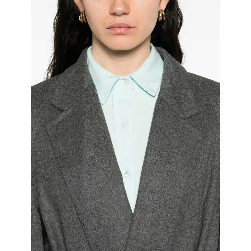 Carven Grey Wool Coat sold by Lord & Taylor product image thumbnail 4