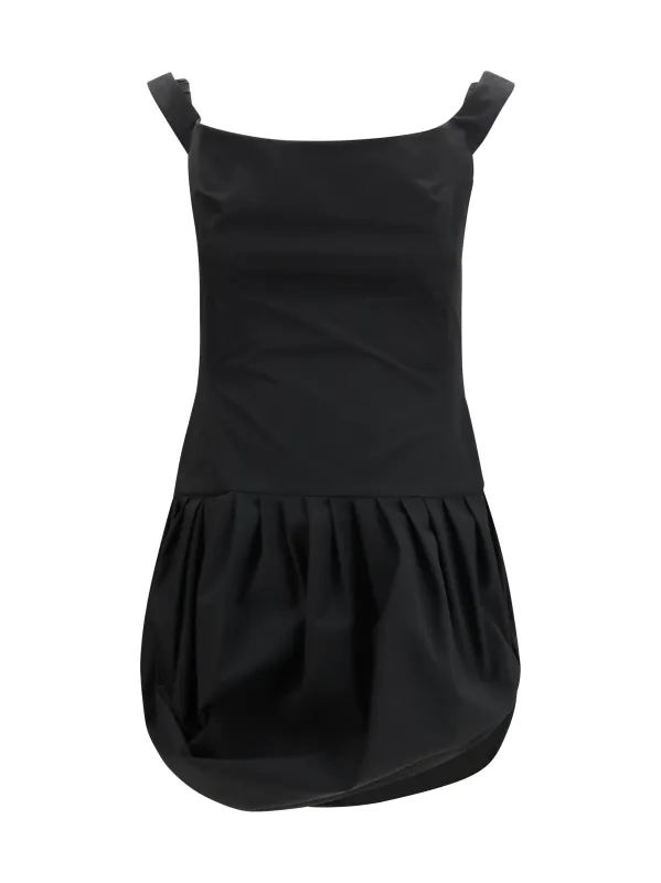 Dress Off-Shoulder Puff Skirt Black made by Lord & Taylor