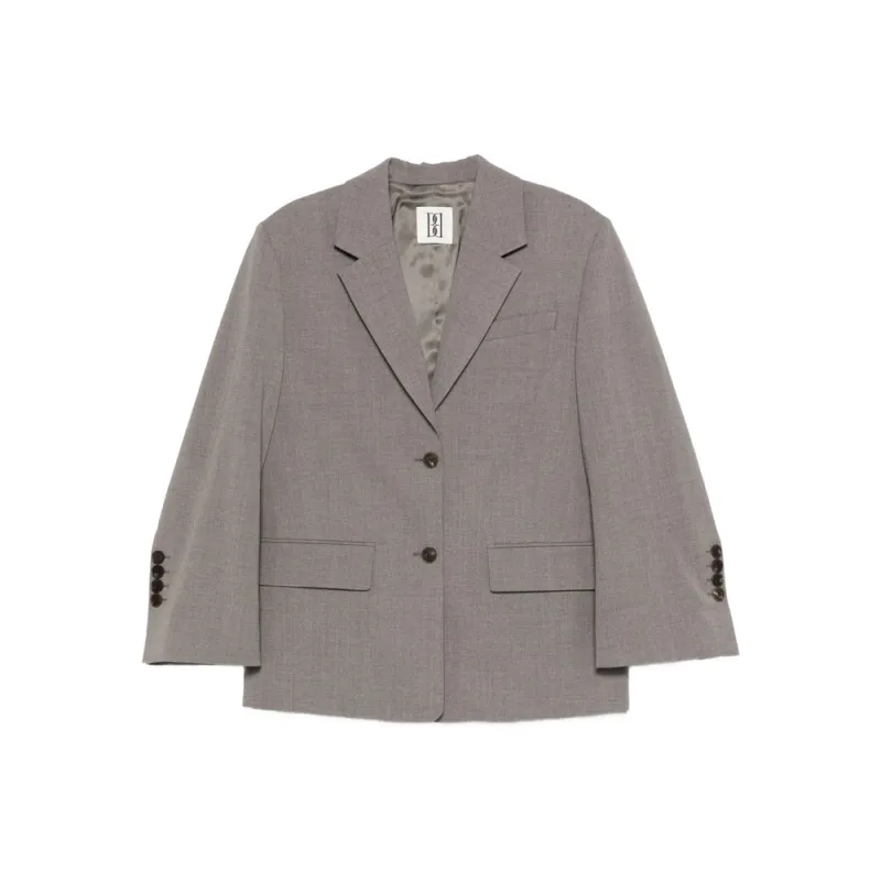 Jacket with Notched Lapels and Flap Pockets made by By Malene Birger