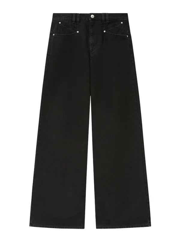 Wide Leg Cotton Pants made by Isabel Marant