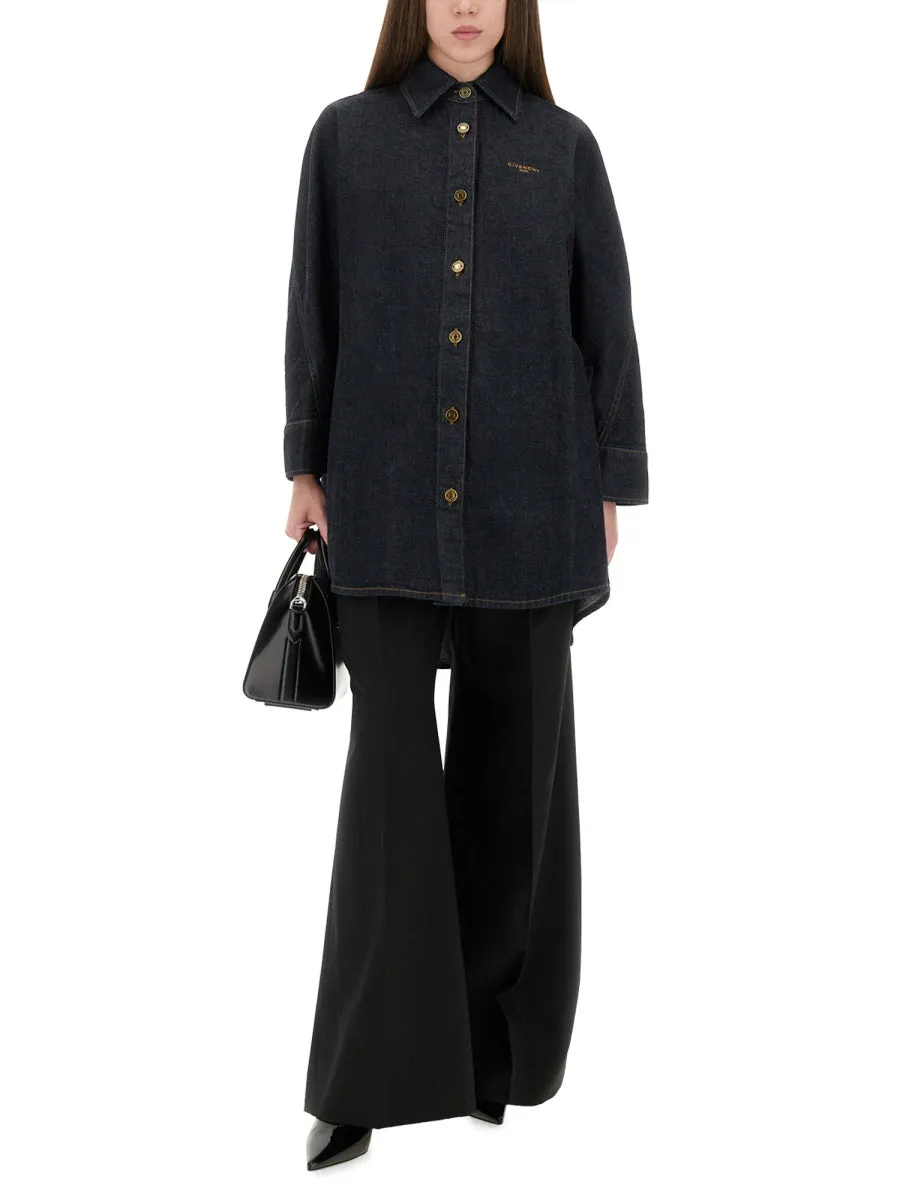 Denim Shirt with Embroidery sold by Lord & Taylor product image thumbnail 4