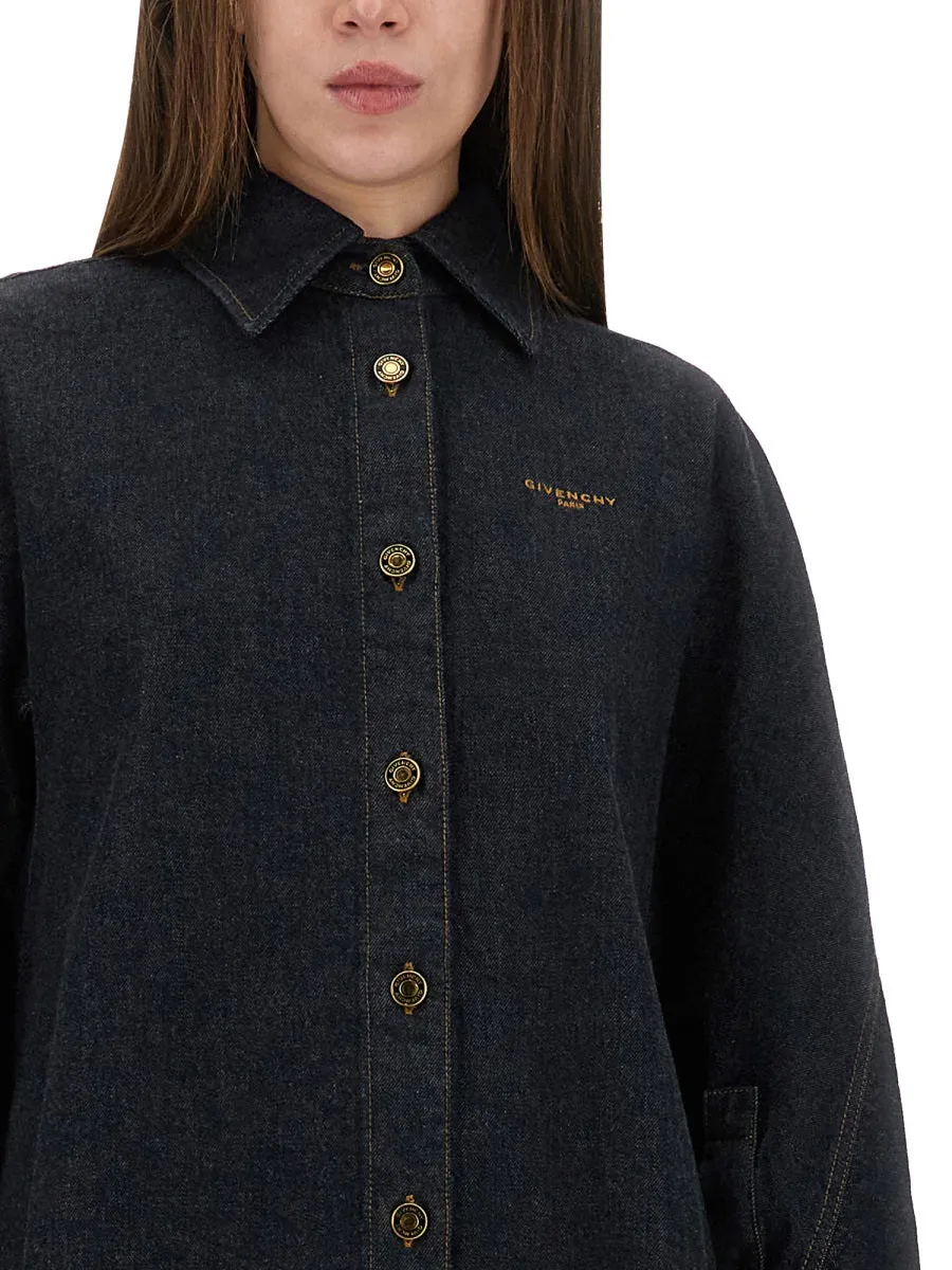 Denim Shirt with Embroidery sold by Lord & Taylor product image thumbnail 3