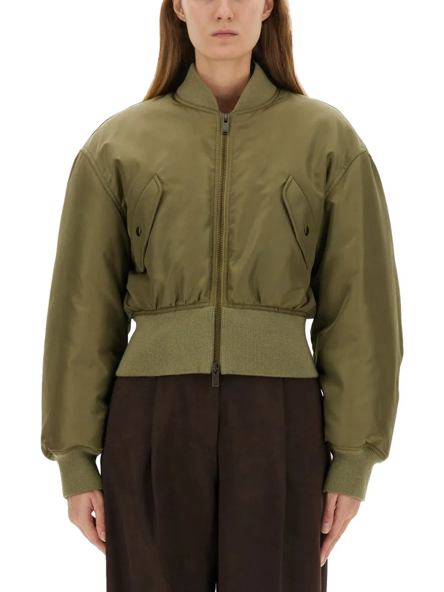 Nylon Bomber Jacket sold by Lord & Taylor