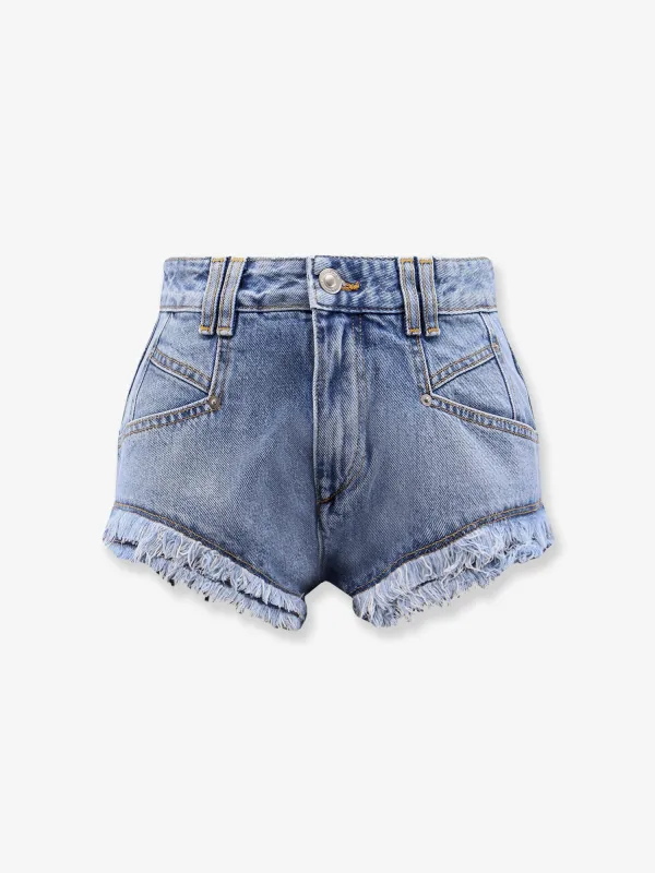 Eneidala Denim Shorts made by Isabel Marant