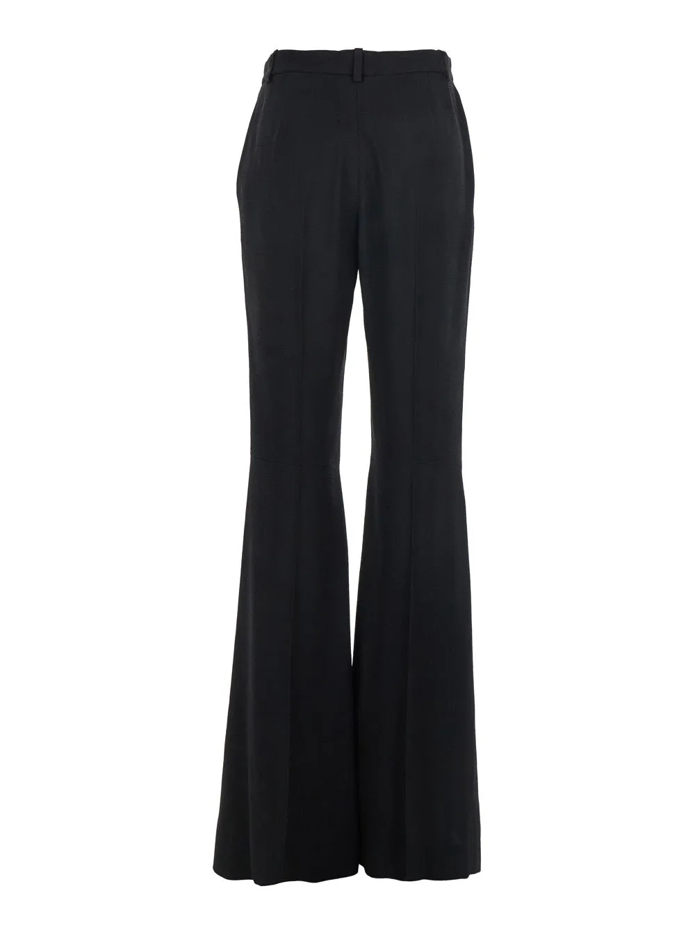 Black Flared Leg Pants with Belt Loops sold by Lord & Taylor product image thumbnail 2
