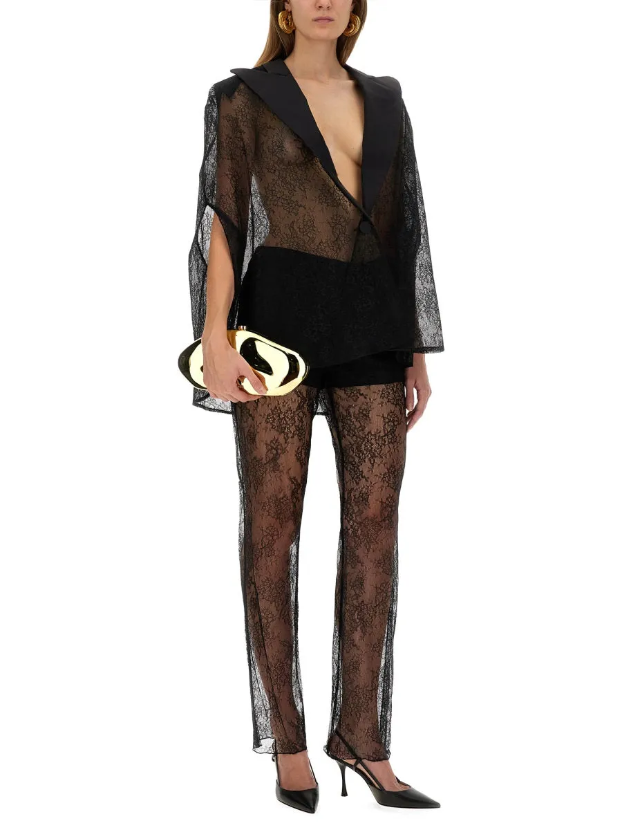 Blazer-Inspired Lace Cape sold by Lord & Taylor product image thumbnail 4