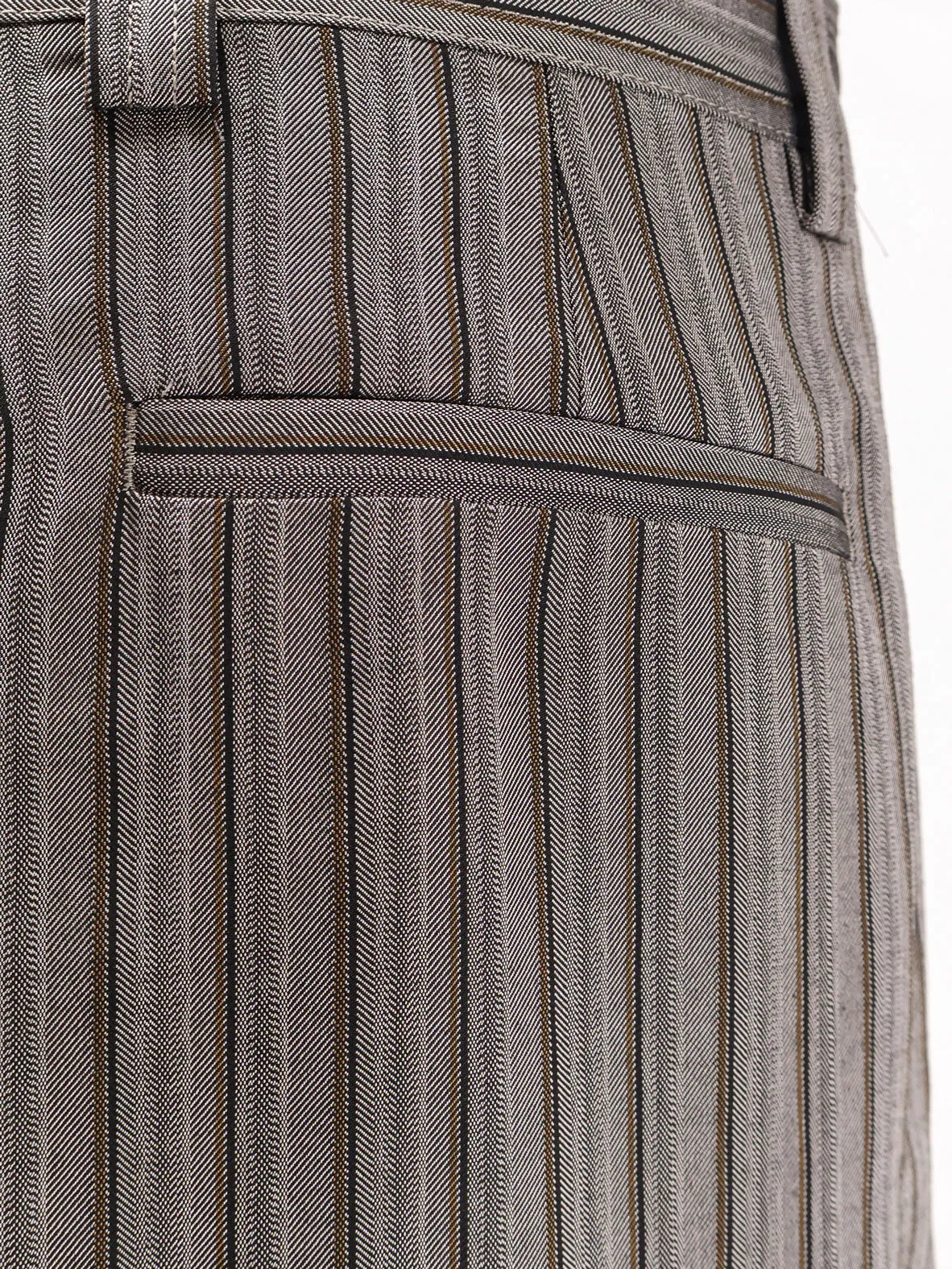 Viscose Trousers with Striped Motif sold by Lord & Taylor product image thumbnail 5