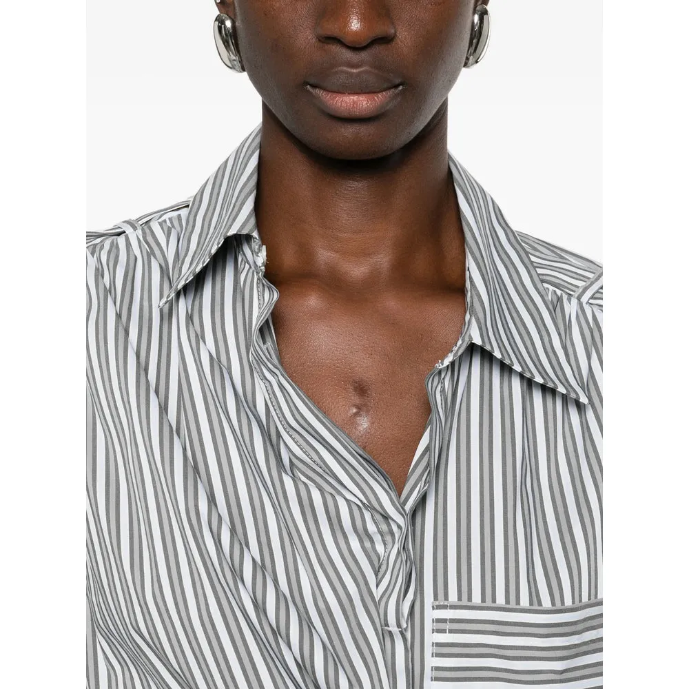 Striped Long Sleeve Shirt with Patch Pocket sold by Lord & Taylor product image thumbnail 5