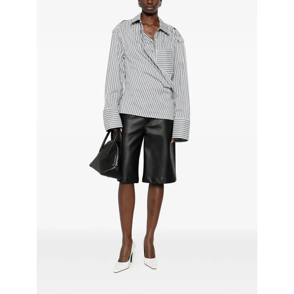 Striped Long Sleeve Shirt with Patch Pocket sold by Lord & Taylor product image thumbnail 3