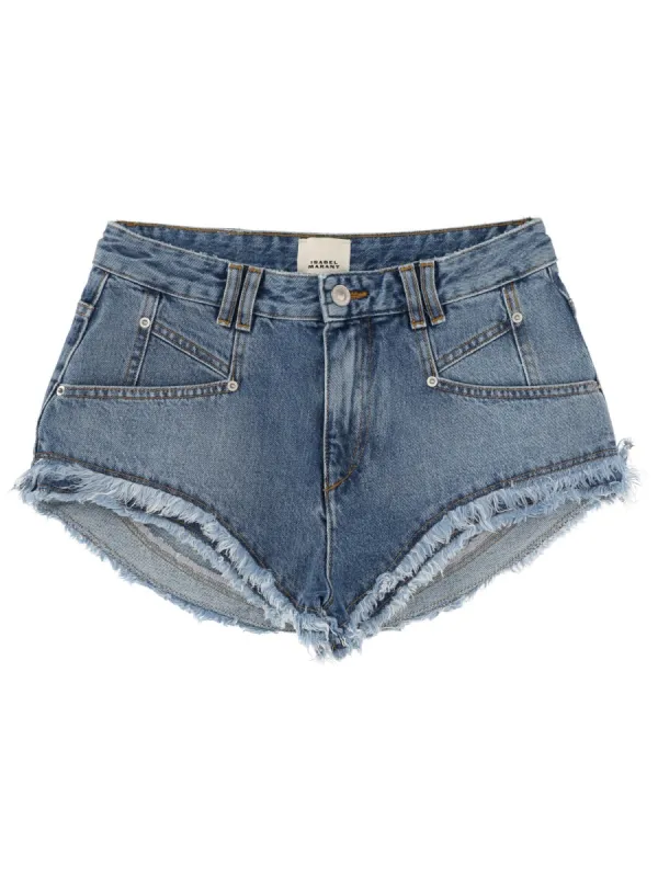 Denim Shorts Endeidala made by Isabel Marant