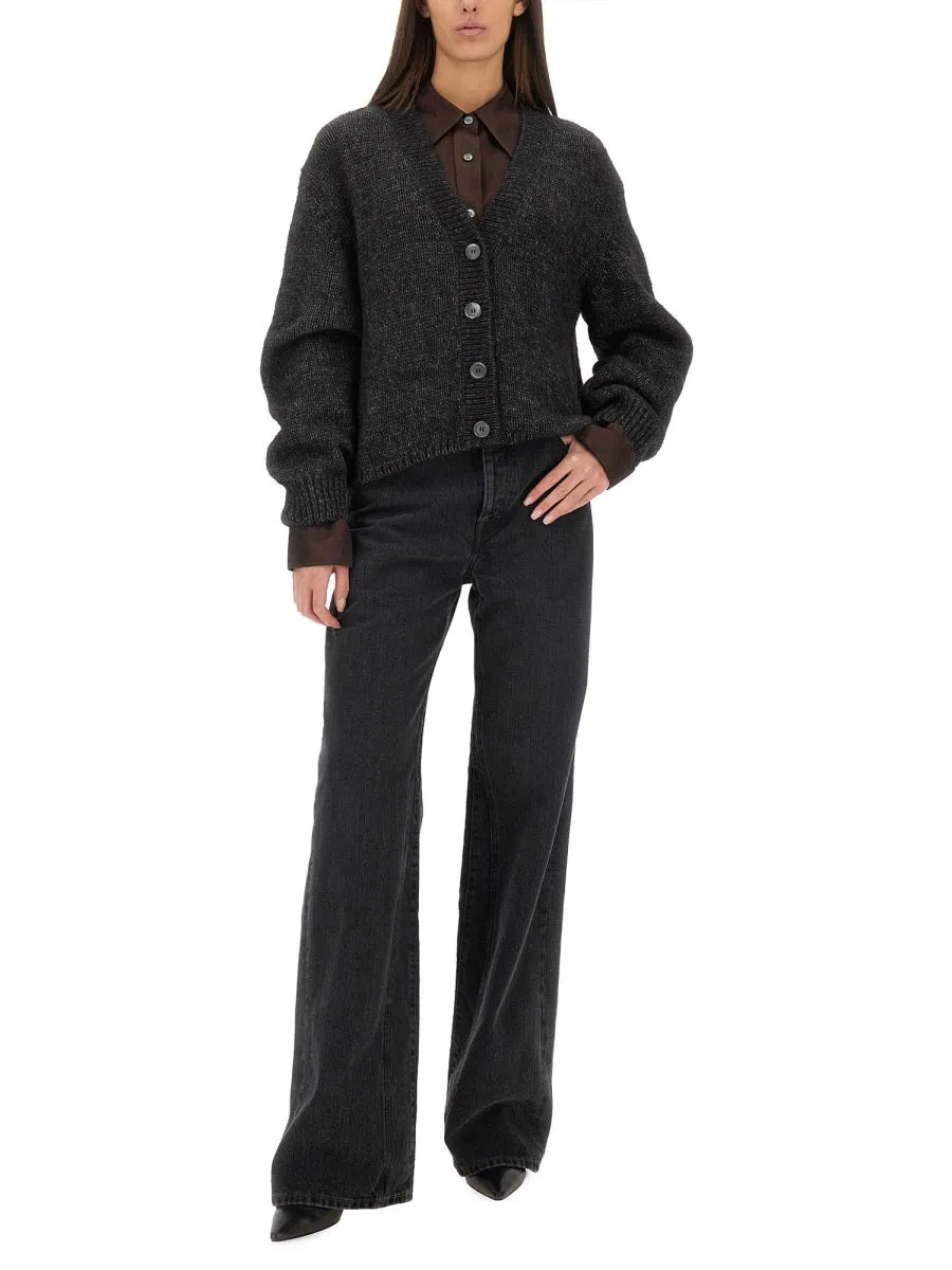 Relaxed Fit Black Cardigan sold by Lord & Taylor product image thumbnail 4