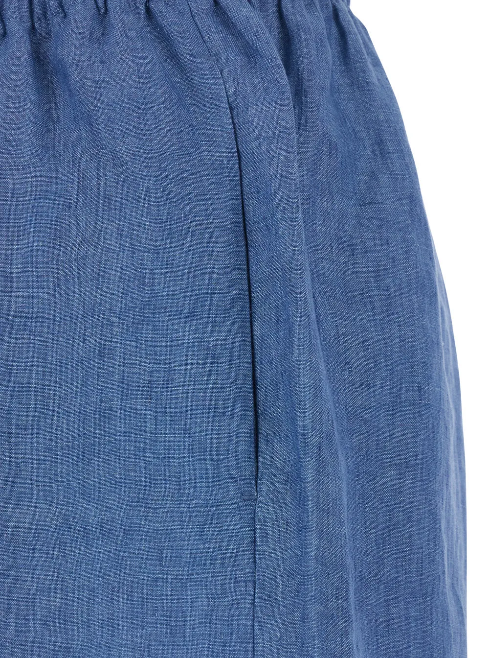 Trousers in Blue Linen sold by Lord & Taylor product image thumbnail 3
