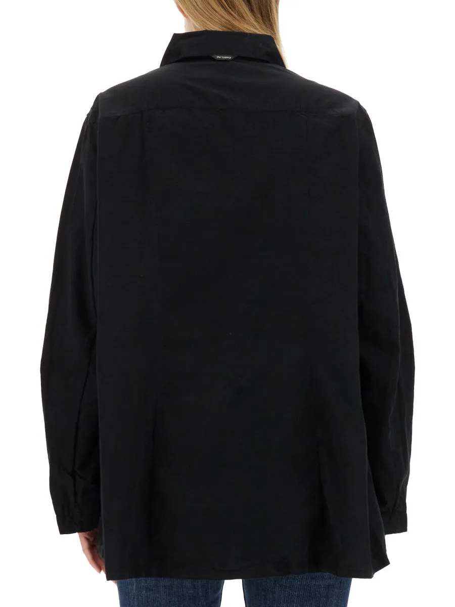 Oversized Fit Shirt sold by Lord & Taylor product image thumbnail 3