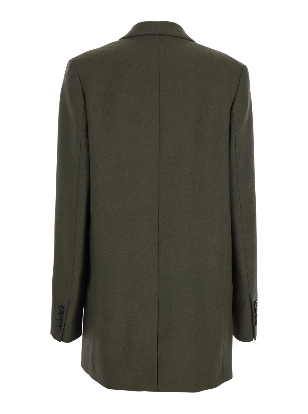 Green Double-Breasted Wool Blend Jacket sold by Lord & Taylor product image thumbnail 2