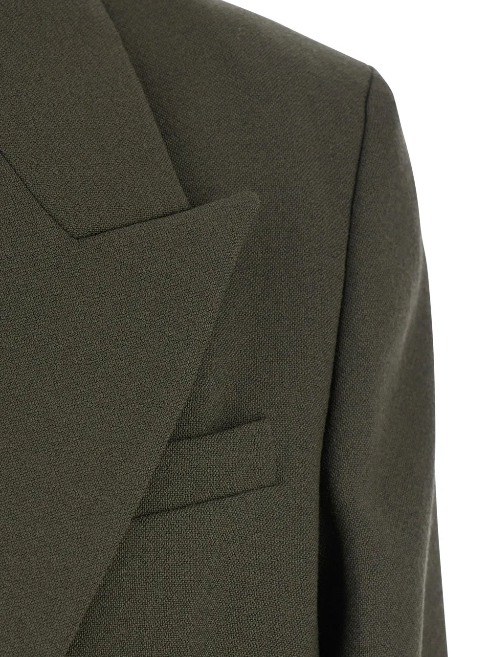 Green Double-Breasted Wool Blend Jacket sold by Lord & Taylor product image thumbnail 3