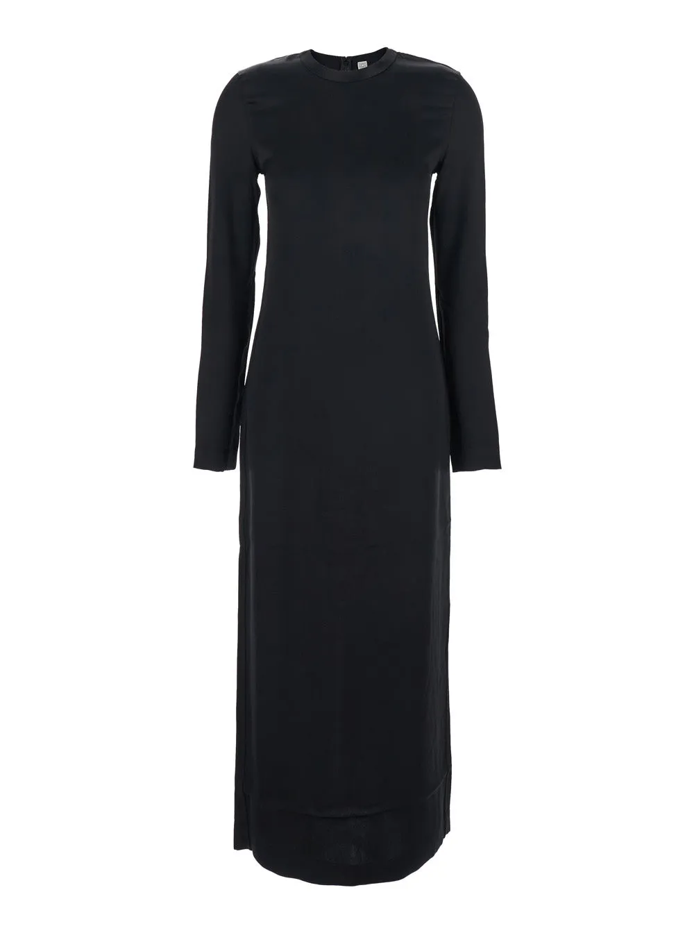 Long Dress Lugo Black Viscose sold by Lord & Taylor