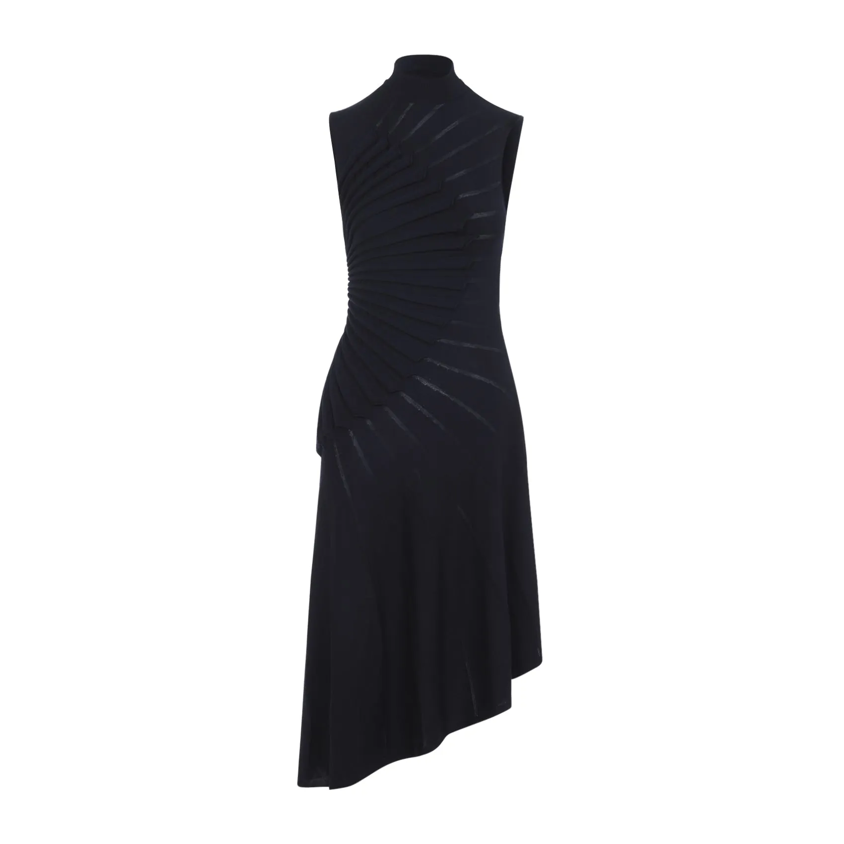 SM SCUPTING LONG NAVY KNIT DRESS sold by Lord & Taylor product image thumbnail 2