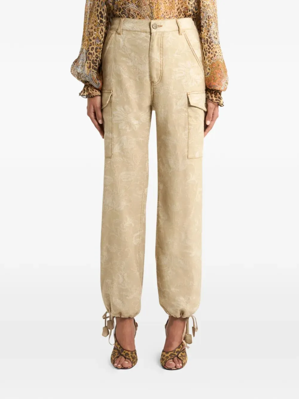 DARK BEIGE CARGO PANTS sold by Lord & Taylor product image thumbnail 2