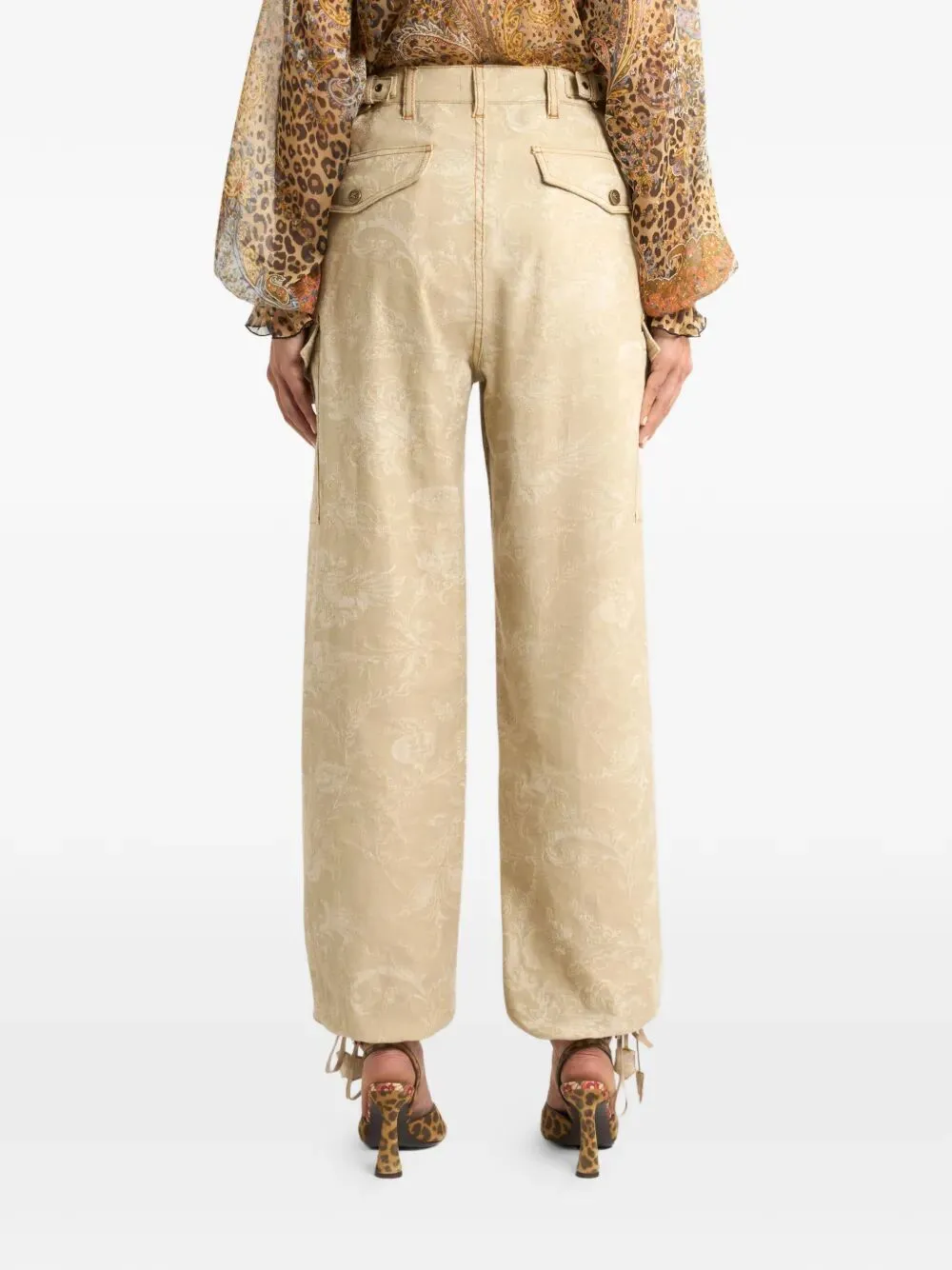 DARK BEIGE CARGO PANTS sold by Lord & Taylor product image thumbnail 3
