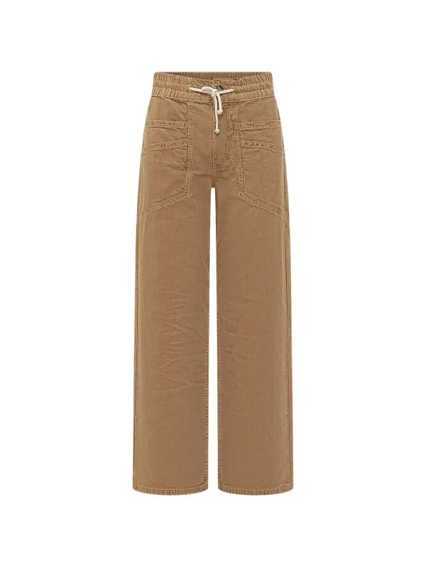 JEAN FIMA CAMEL TIED WAIST made by Lord & Taylor