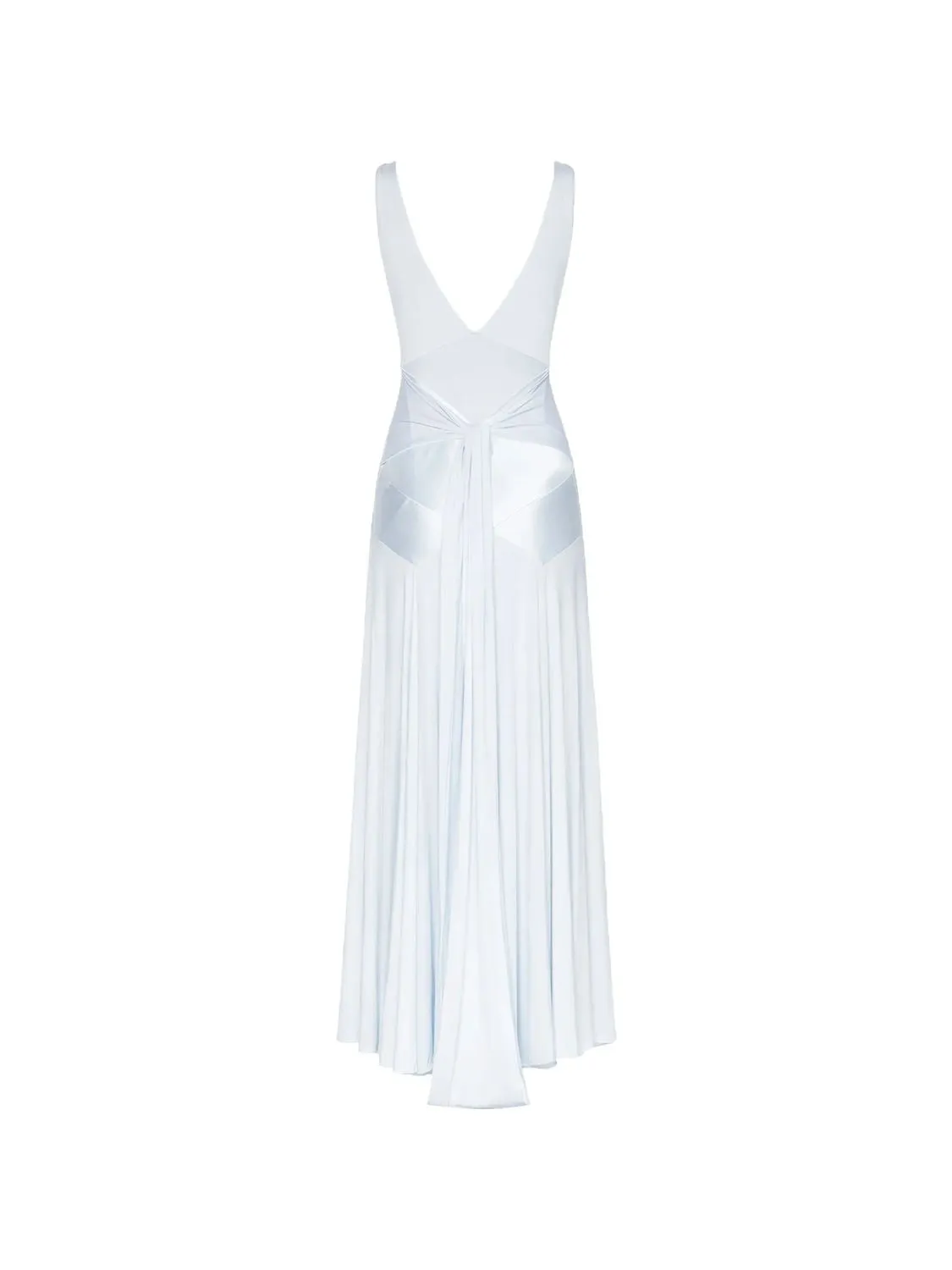 LIGHT BLUE VISCOSE MAXI DRESS sold by Lord & Taylor product image thumbnail 2