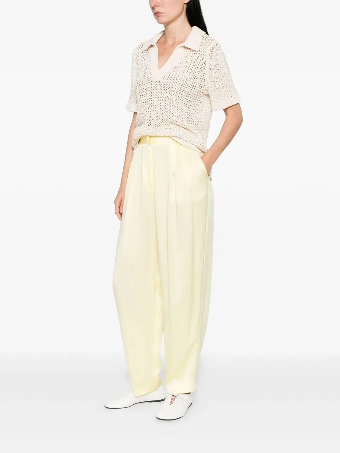 VISCOSE ACETATE PANTS sold by Lord & Taylor product image thumbnail 4