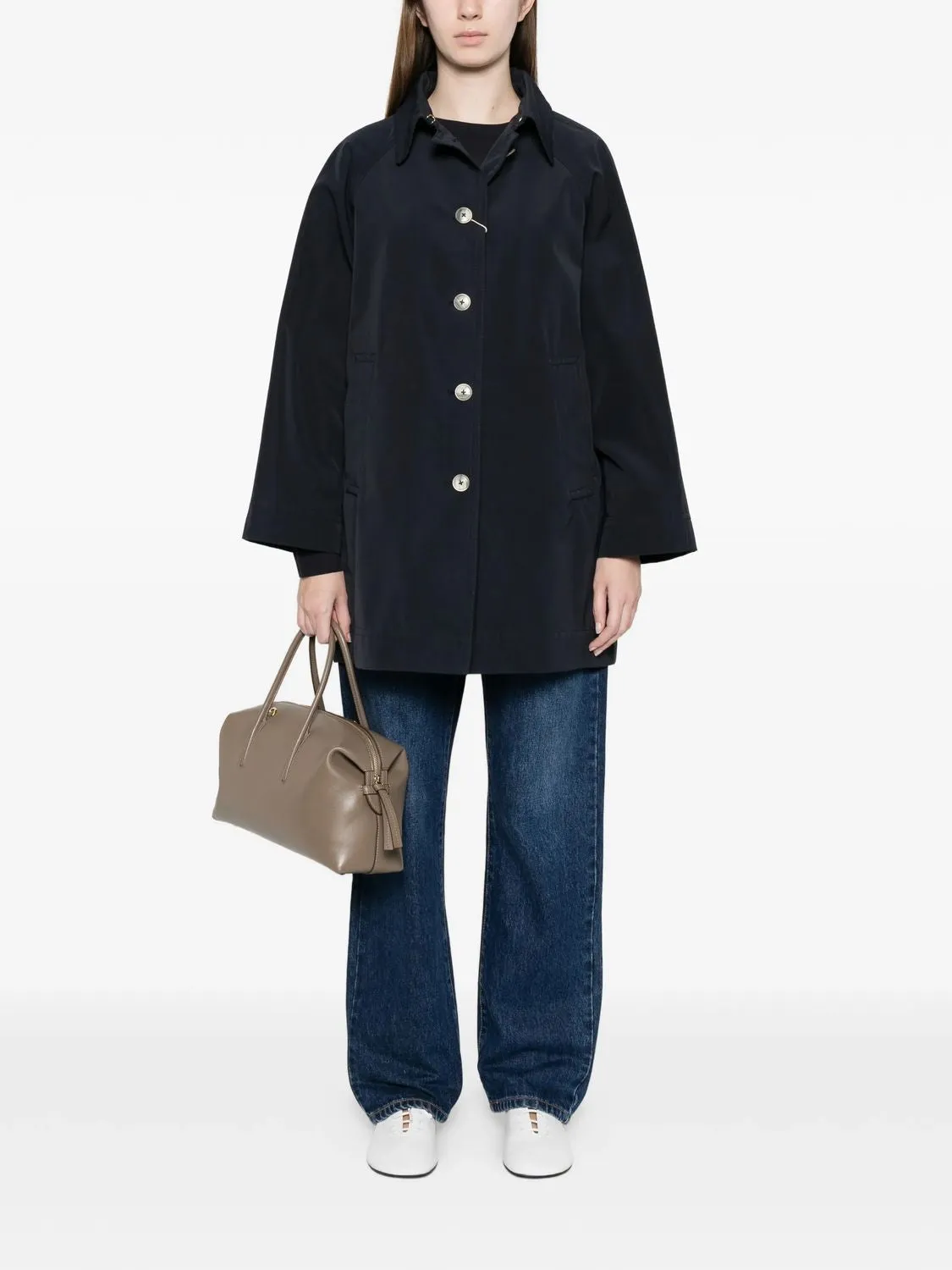 COTTON POLYESTER TRENCH COAT sold by Lord & Taylor product image thumbnail 3