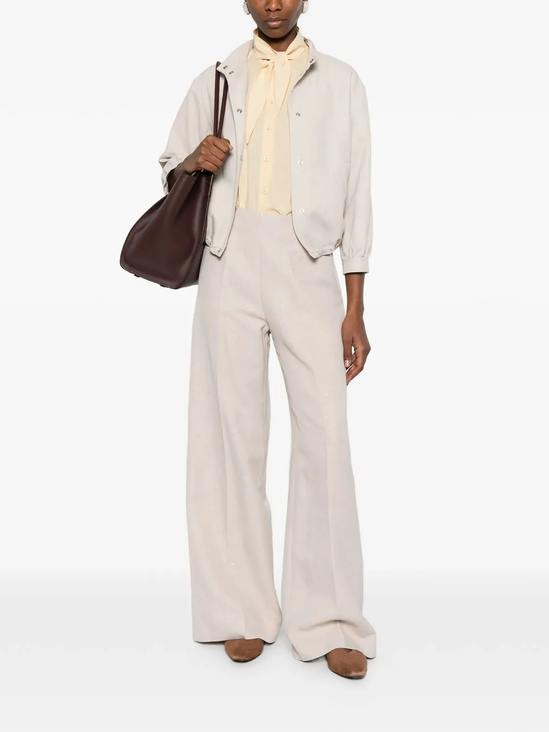 VISCOSE LINEN POLYAMIDE JACKET sold by Lord & Taylor product image thumbnail 3