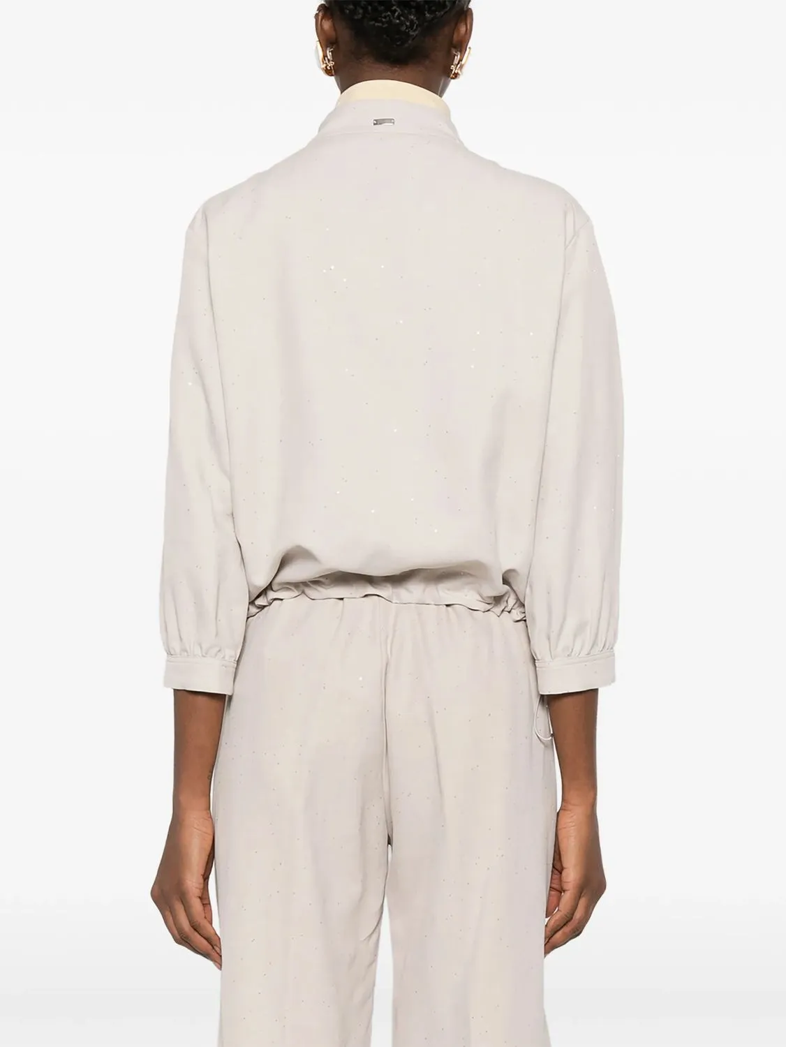 VISCOSE LINEN POLYAMIDE JACKET sold by Lord & Taylor product image thumbnail 5