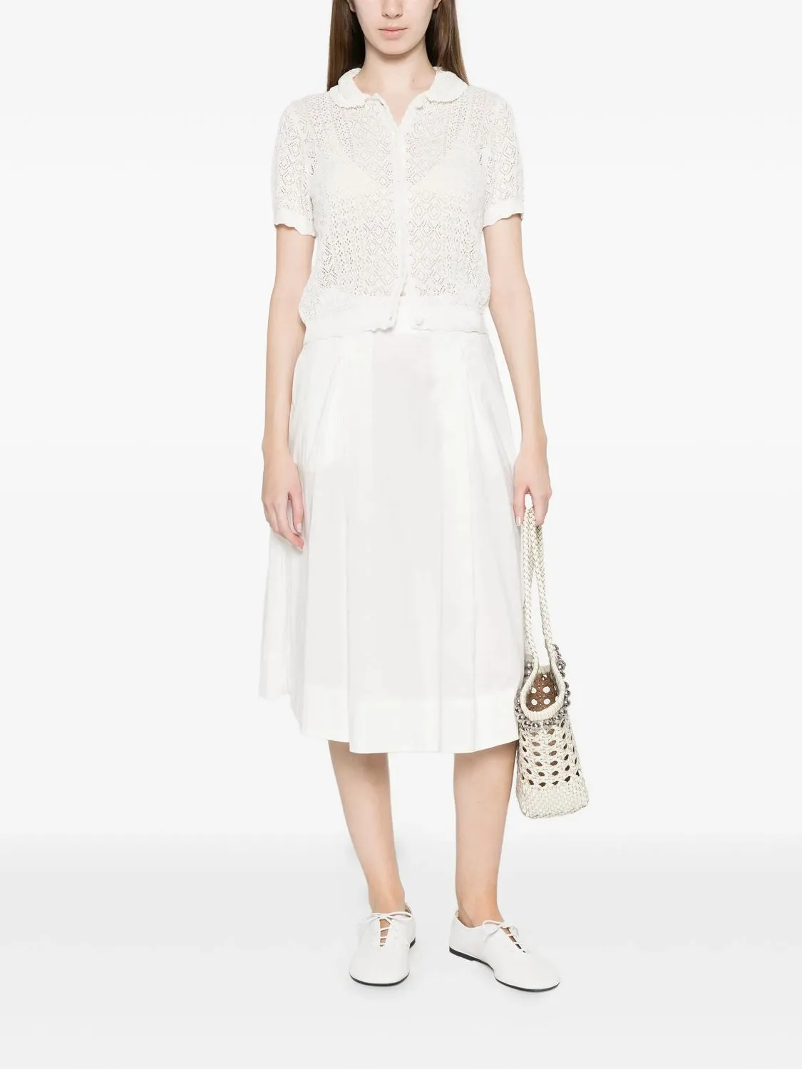 COTTON POLYESTER SKIRT sold by Lord & Taylor product image thumbnail 3