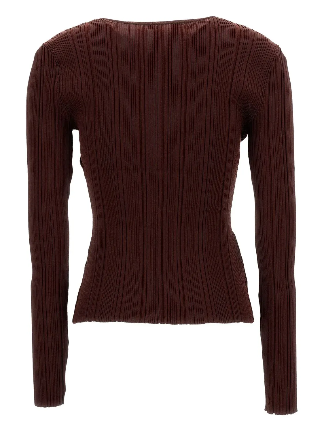 BROWN TOP WITH PINK EMBROIDERY sold by Lord & Taylor product image thumbnail 2