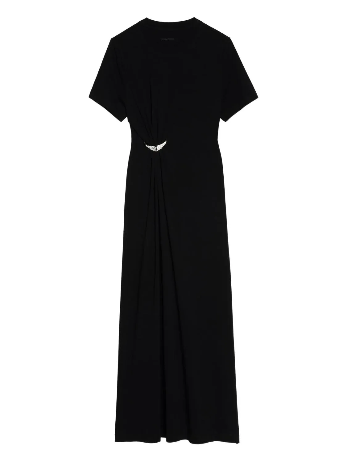 SPORT DRESS WITH BLACK SLIT AND WING BROOCH sold by Lord & Taylor