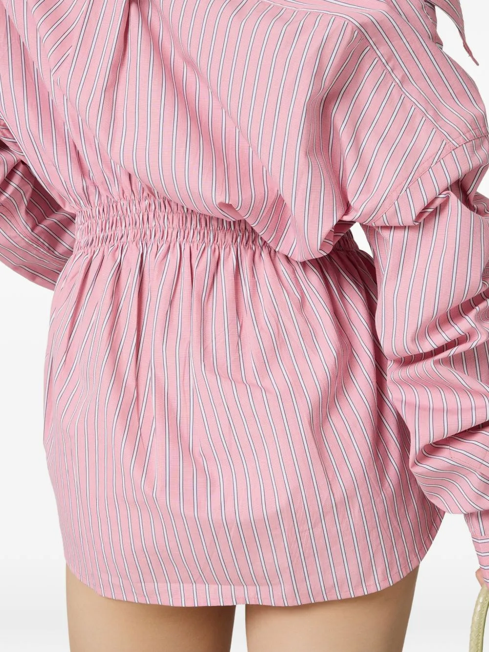 PINK AND WHITE STRIPED SHIRT DRESS (ML) sold by Lord & Taylor product image thumbnail 3
