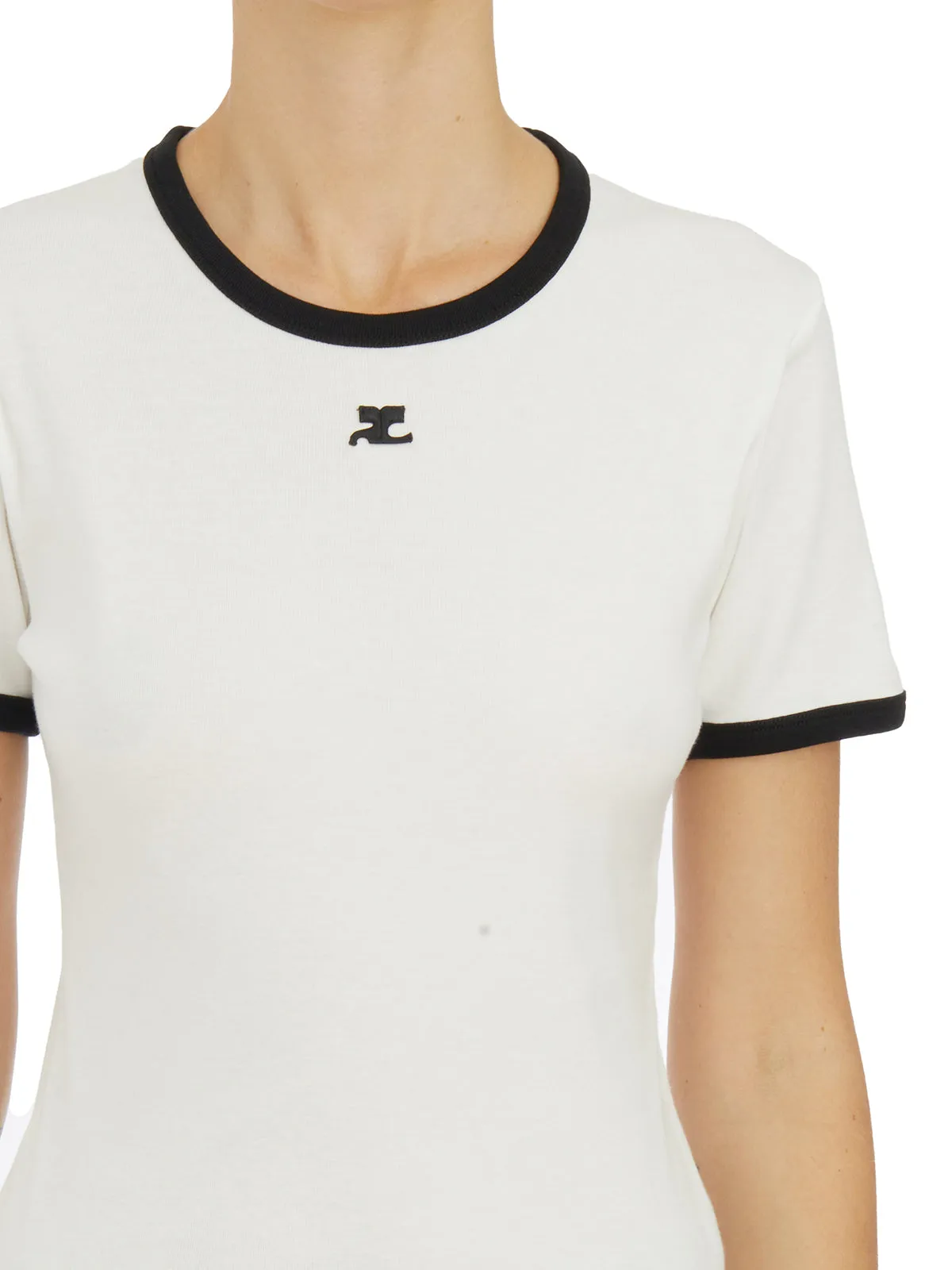 SIGNATURE CONTRAST T-SHIRT sold by Lord & Taylor product image thumbnail 2