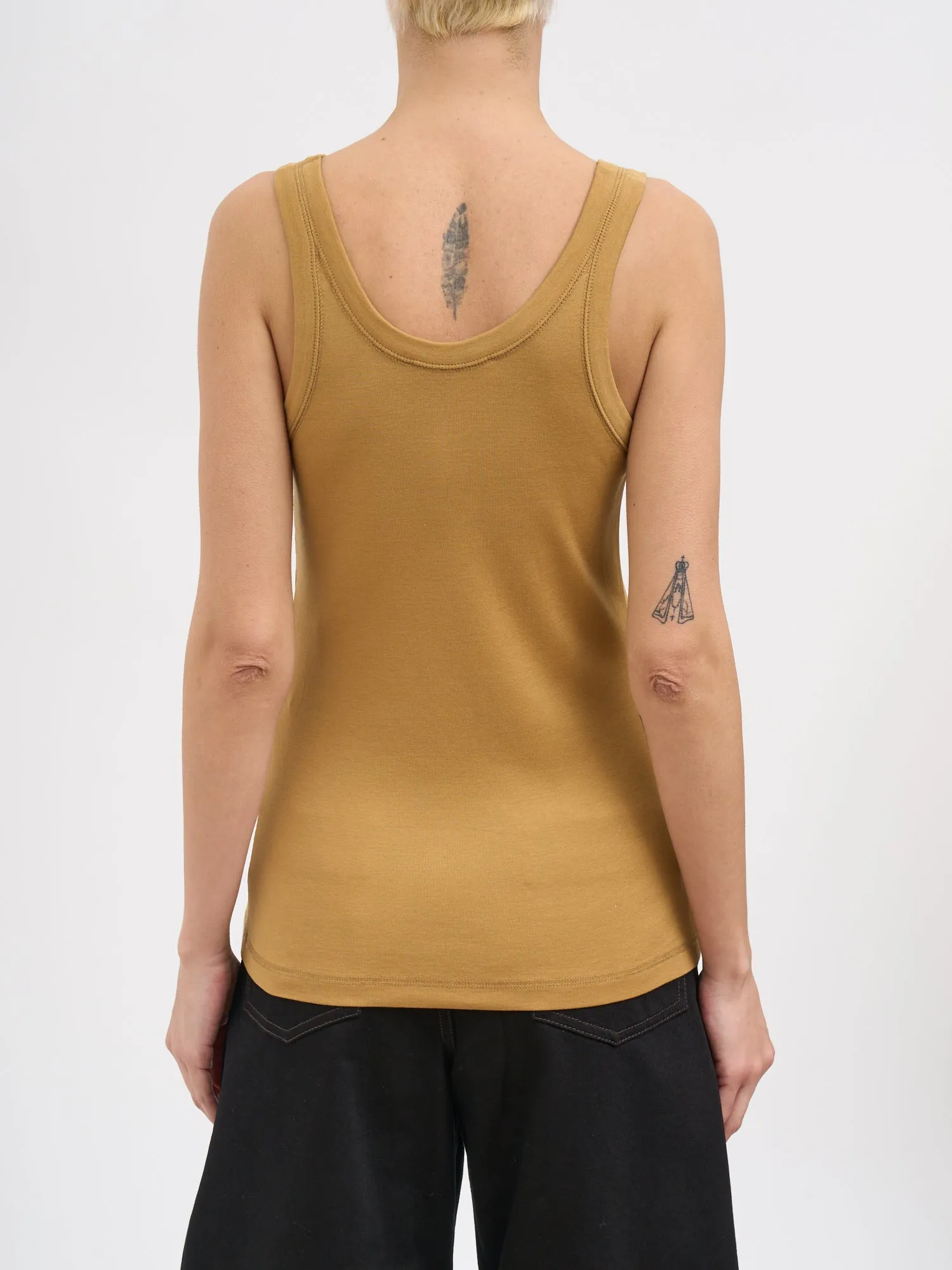 RIBBED TANK TOP sold by Lord & Taylor product image thumbnail 4