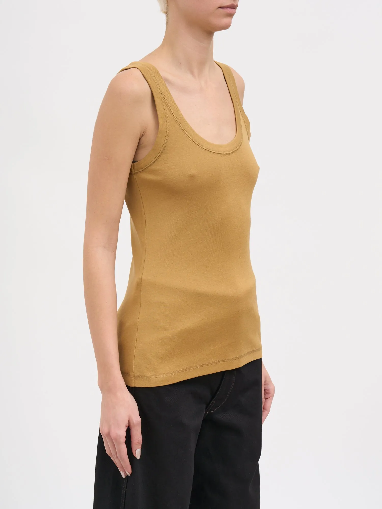 RIBBED TANK TOP sold by Lord & Taylor product image thumbnail 2