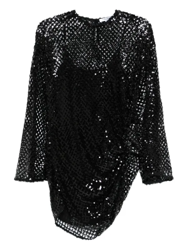 SEQUINED MINI DRESS made by The Attico