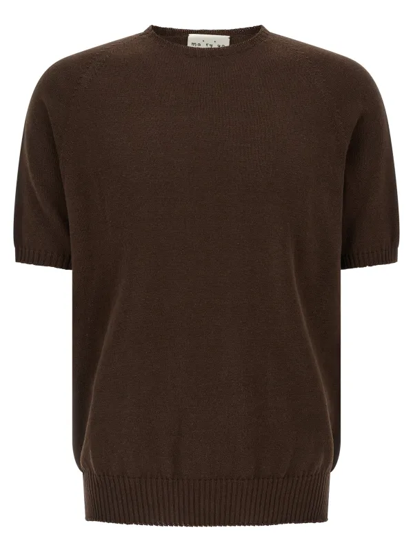 Cotton sweater made by Ma'Ry'Ya