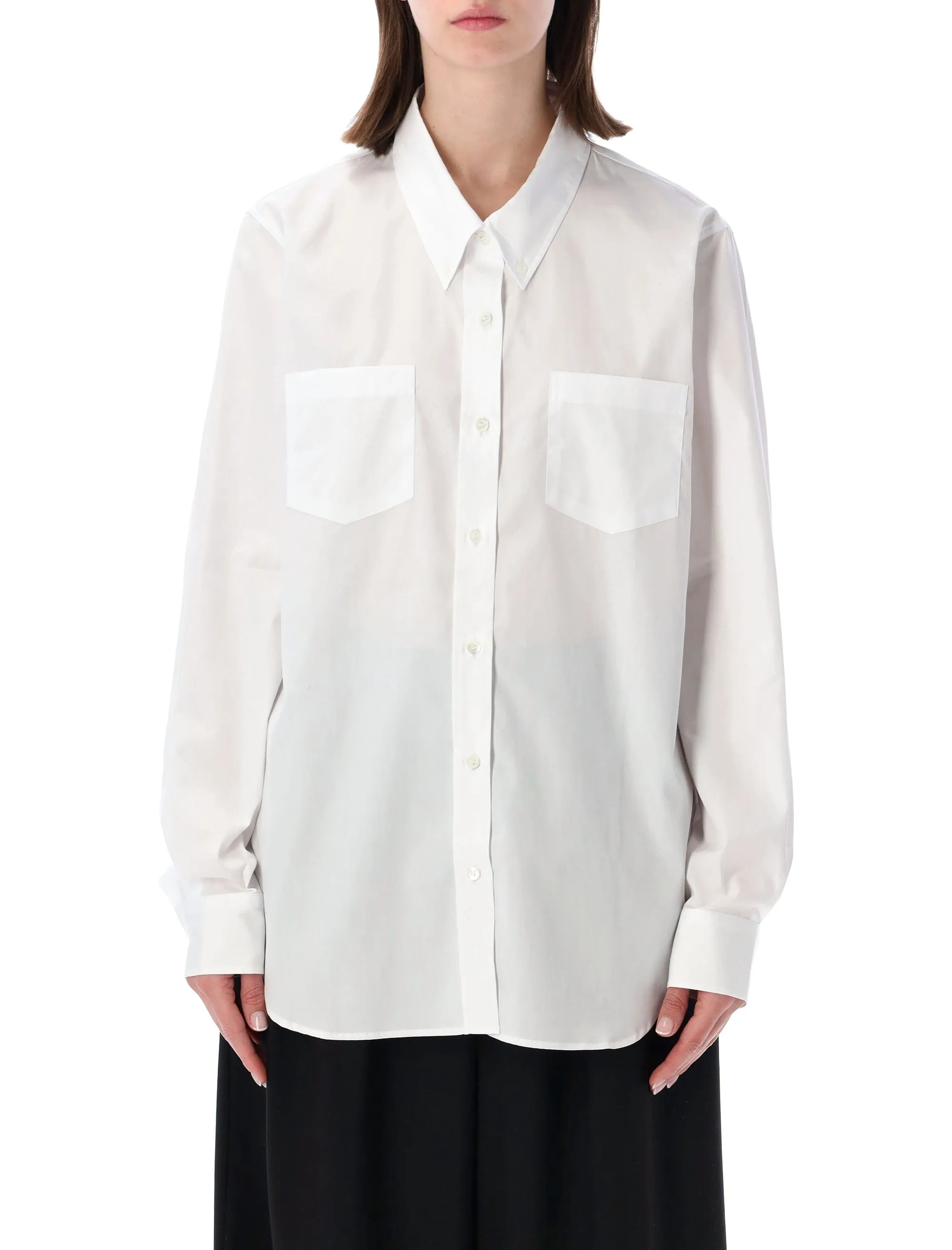 DRIES VAN NOTEN LOOSE COTTON POPLIN SHIRT sold by Lord & Taylor