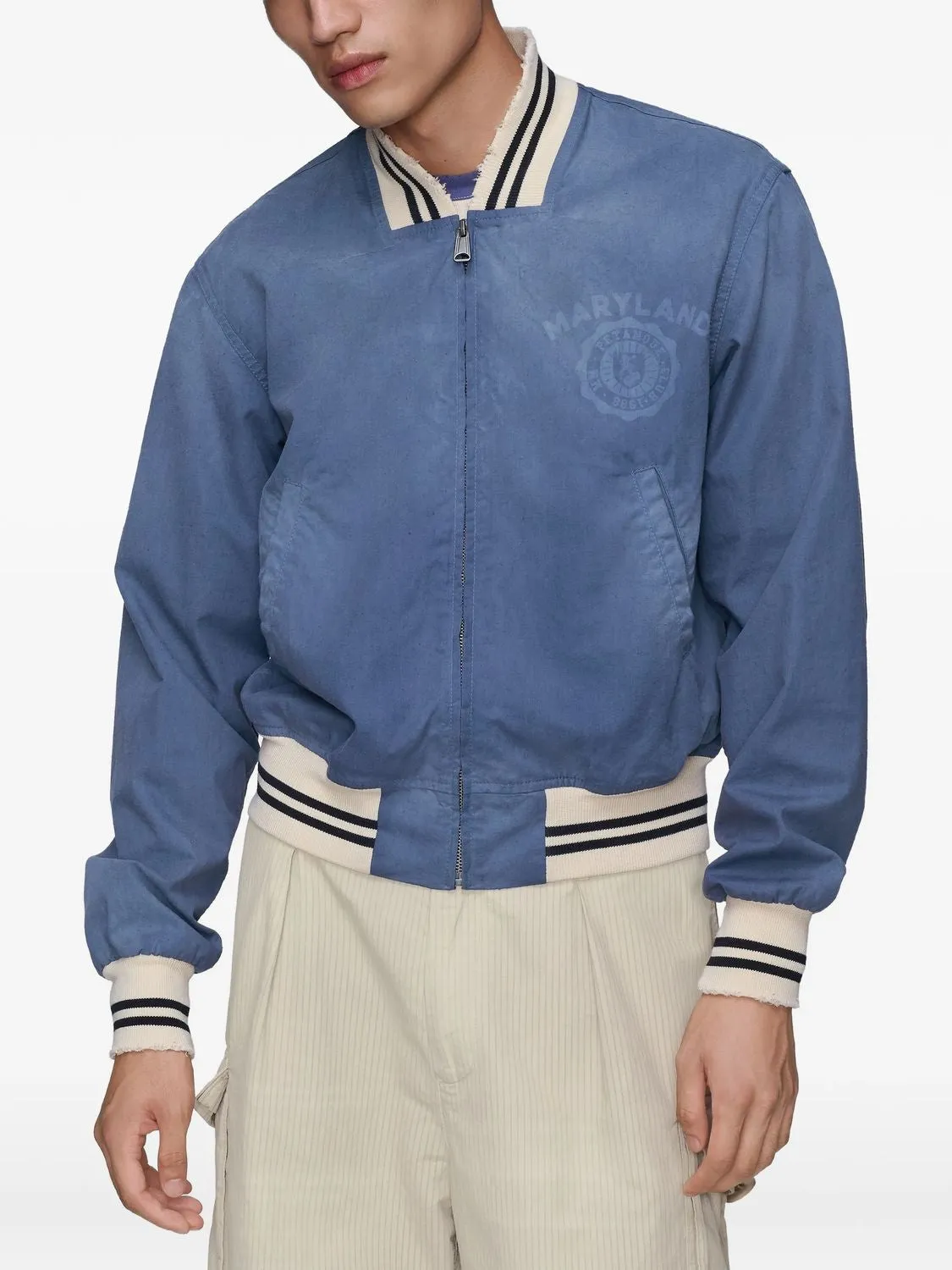 BLUE COTTON SPORTSJACKET sold by Lord & Taylor product image thumbnail 3