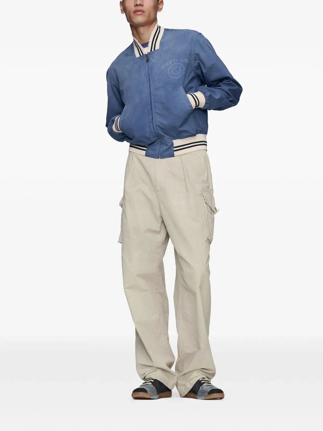 BLUE COTTON SPORTSJACKET sold by Lord & Taylor product image thumbnail 4