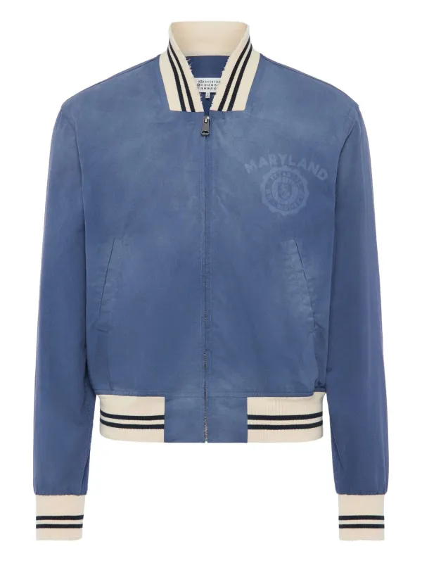 BLUE COTTON SPORTSJACKET made by Maison Margiela