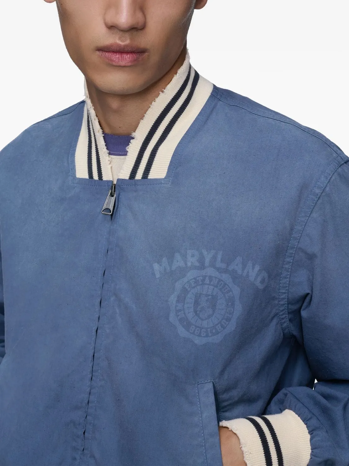BLUE COTTON SPORTSJACKET sold by Lord & Taylor product image thumbnail 2