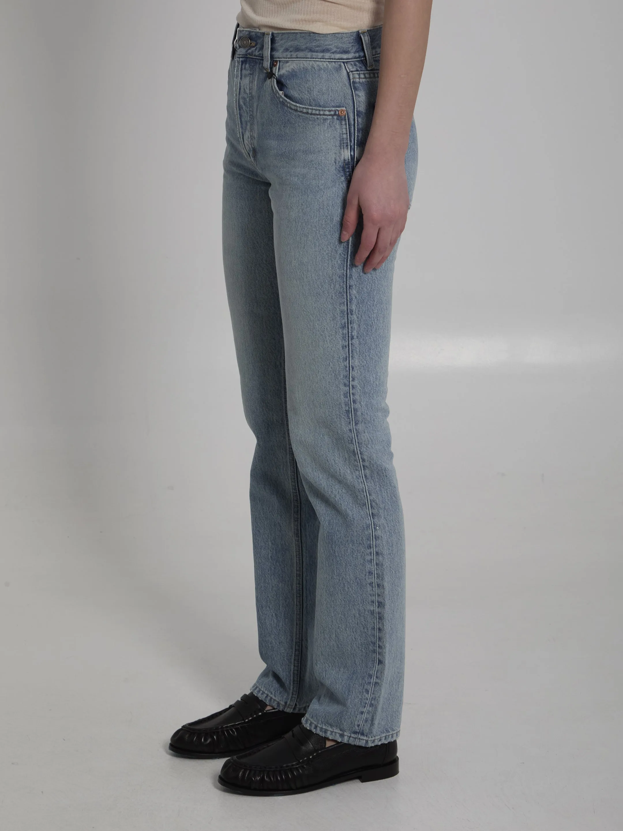 SOUTH BLUE DENIM STRAIGHT-LEG JEANS sold by Lord & Taylor product image thumbnail 2