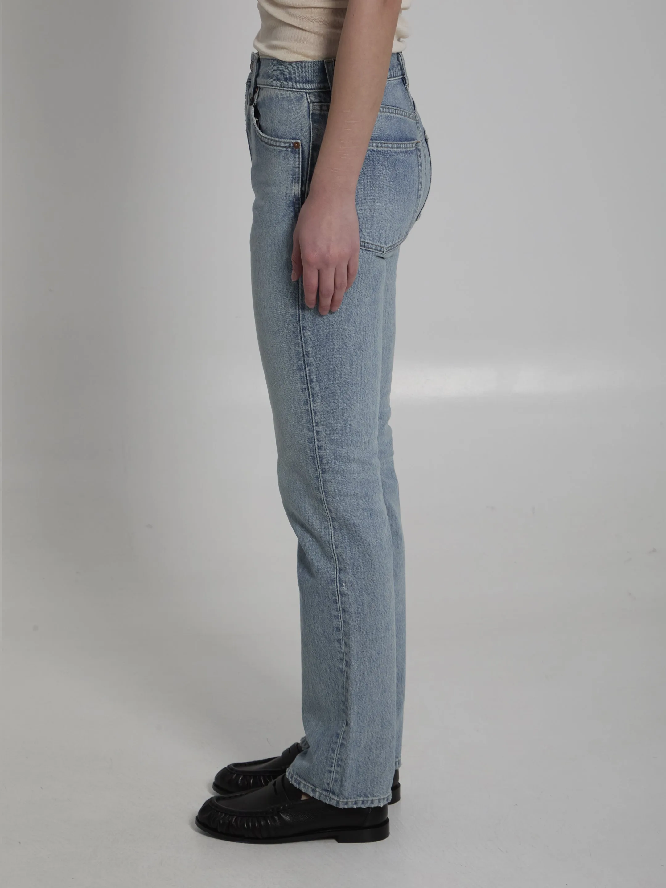 SOUTH BLUE DENIM STRAIGHT-LEG JEANS sold by Lord & Taylor product image thumbnail 3