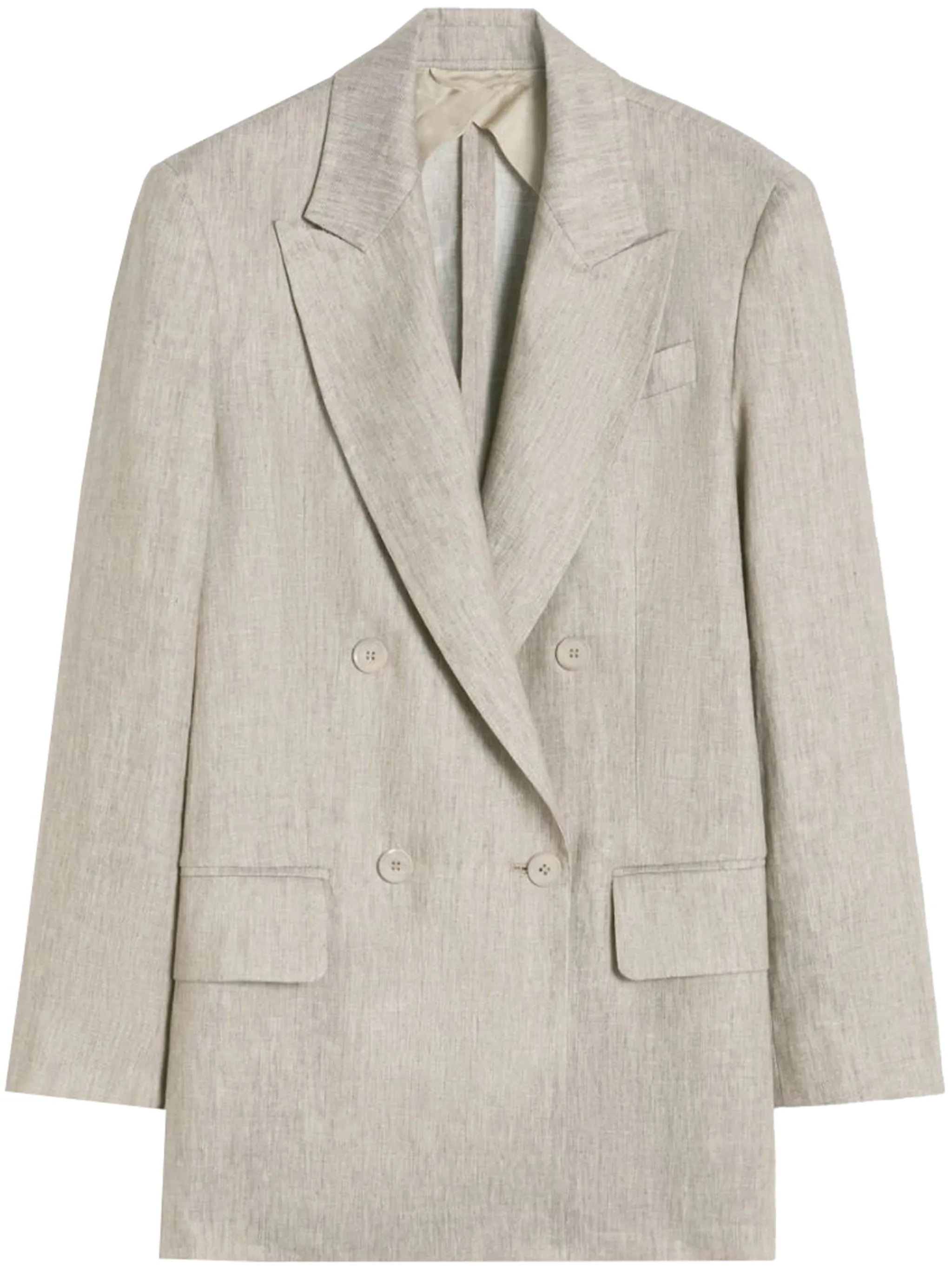 MXMOLIMPIA1 - DOUBLE-BREASTED PURE LINEN BLAZER sold by Lord & Taylor