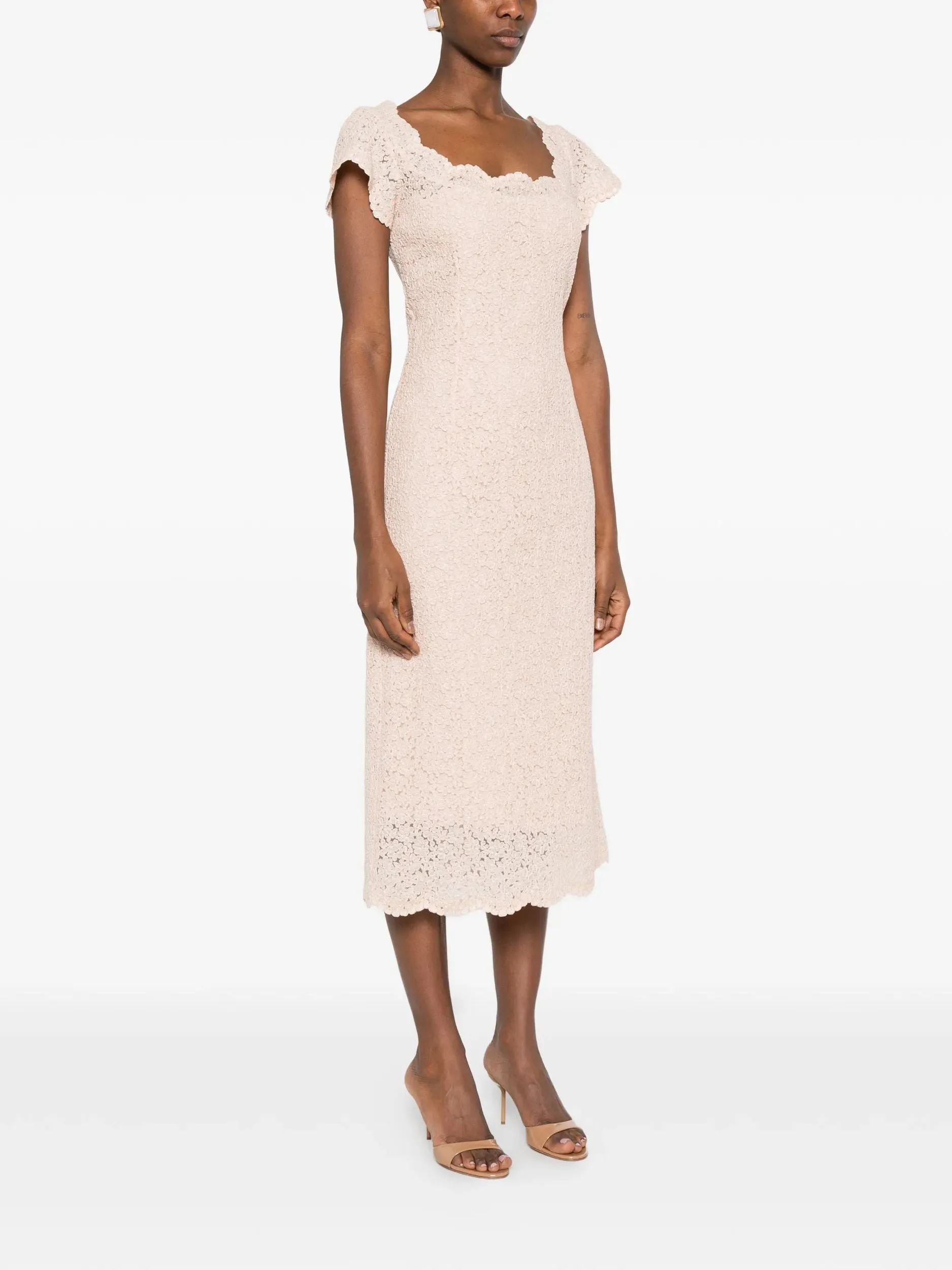 COTTON POLYESTER VISCOSE DRESS sold by Lord & Taylor product image thumbnail 4