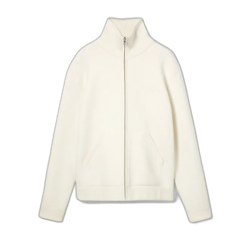 ZIP WHITE WOOL JACKET made by Gucci