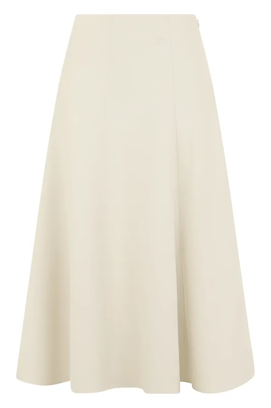 Midi Skirt Ivory made by Jacquemus